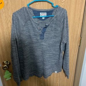 Lucky brand stitched long sleeve